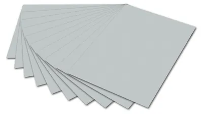 Image de Folia 6460 Papier d'argile - A4, argenté