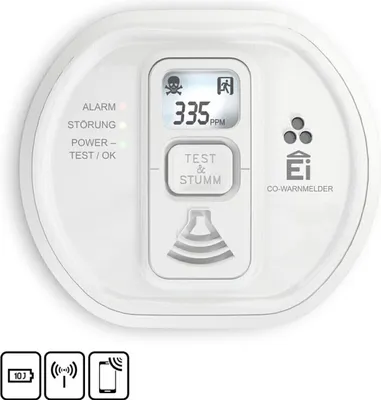 Produktbild von Ei Electronics Kohlenmonoxidwarnmelder Ei208iDW-3XD