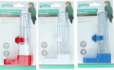 Image de Pawise fontaine et distributeur de nourriture 200 ml/16 cm