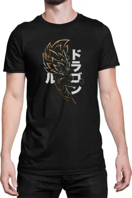 Immagine prodotto di Maglietta da uomo Dragon Anime Manga Ball Z Goku 07, Man M , Noir