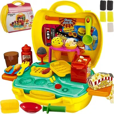 Obrázok produktu pre Sada detský kufrík KINO SET s plastelínou KRUZZEL M:8730