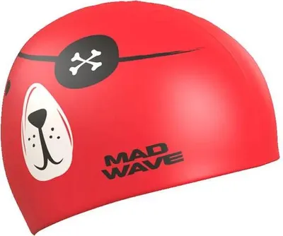 Produktbild von Madwave Pirate Junior-schwimmkappe Rot Rot One Size