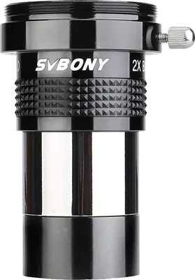 Obrázok produktu pre Svbony SV137 Barlow šošovka 2X 1,25 palcová kovová FMC Barlow šošovka pre ďalekohľad