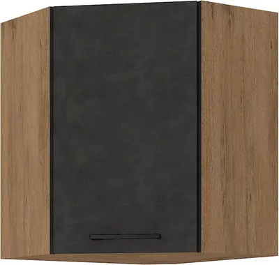 Image de Armoire d’angle supérieure VANYA – 60x60 cm, matera / chêne lancelot