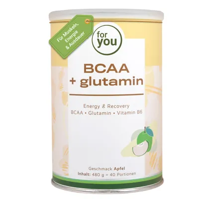 Obrázok produktu pre pre vás BCAA + Glutamín Energy & Recovery - Jablko