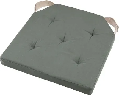 Image de Galette De Chaise Duo Carrée Stof Confort Réversible Et Fixation Auto-agrippante - Stof
