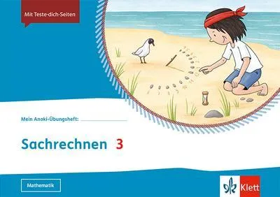 Obrázok produktu pre Mein Anoki-Übungsheft. Sachrechnen 3. Übungsheft Klasse 3