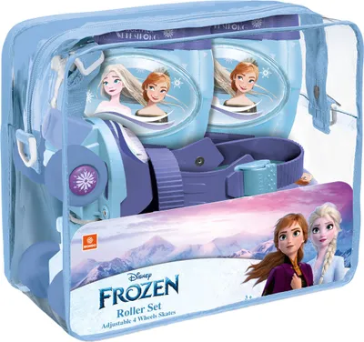 Produktbild von Mondo Disney Frozen Rollschuhe mit Schutz Set, Größe 22-29