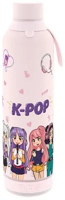 Imagen del producto de Botella rosa "Lovely Story" de K-pop. Talla única