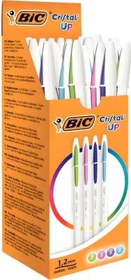 Obrázok produktu pre BIC 950446 Cristal Up Fashion biros, rôzne, balenie po 20 ks