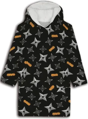 Produktbild von Anime Naruto Shippuden Herren Kuschelponcho Kuscheldecke mit Ärmeln Kapuze