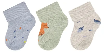 Produktbild von Sterntaler Erstlingssocken 3er-Pack Fuchs