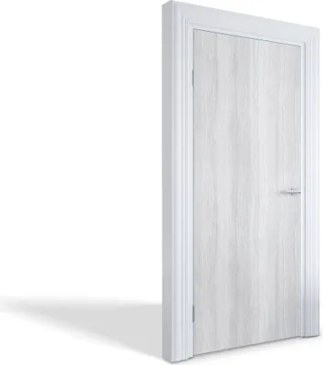 Produktbild von Türfolien Design Selbstklebende Wandsticker Türtapeten - Grauer Marmor - 95 x 205 cm