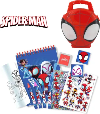 Obrázok produktu pre Písacia súprava s 3D peračníkom - Spiderman