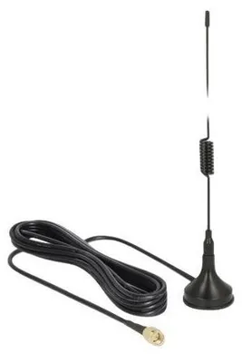 Obrázek produktu pro DeLOCK 89613, Venkovní, Černá, Mono, 2,5 m, 900 - 1800 MHz, 2 dBi