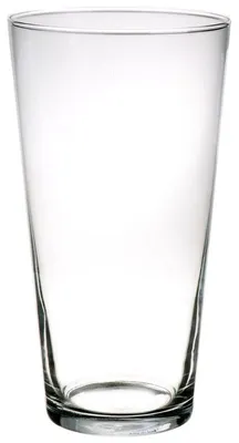 Produktbild von Vase transparent - 30 cm - Glas - Konische Blumenvase