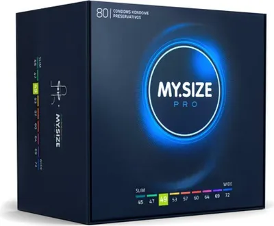 Obrázok produktu pre My Size Pro Veľkosť 49 box s 80 kusmi