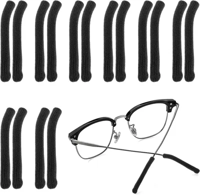Imagen del producto de Almohadillas para auriculares, 8 pares, silicona suave, antideslizantes, para un uso cómodo
