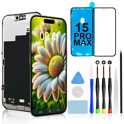 Productafbeelding van Display voor iPhone 15 Pro Max, LCD FHD COF, 6,7 inch, touchscreen en digitizer