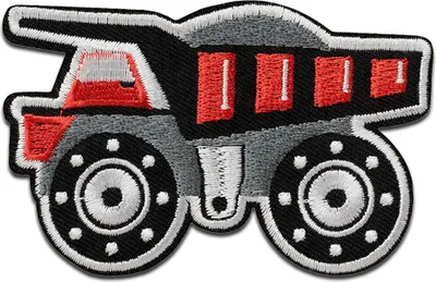 Obrázek produktu pro Kipplader - Záplata, nažehlovací, nažehlovací obrázek, nášivka, k nažehlení, velikost: 5,7 x 9 cm