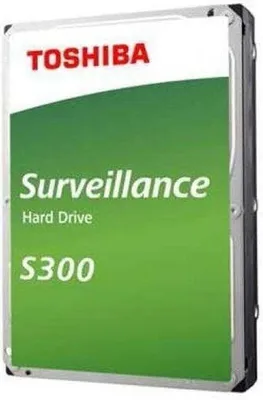Zdjęcie produktu dla Toshiba S300 Surveillance, 8 TB, 7200 RPM, 256 MB, 3.5", Serial ATA III