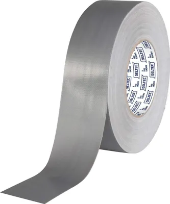 Immagine prodotto di Nastro adesivo gaffer, opaco, simile al tessuto, 46 mm x 50 m, grigio, Deltec Pro