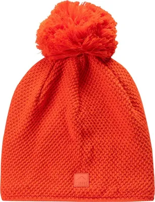 Produktbild von Mütze Luma aus Baumwolle mit Bommel und Microfleece-Futter, Universalgröße