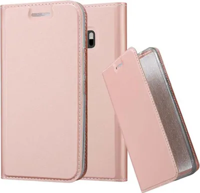 Obrázok produktu pre Cadorabo puzdro na mobilný telefón pre HTC ONE M10 ochranné puzdro v ružovej farbe Cover Etui Book Case Booklet