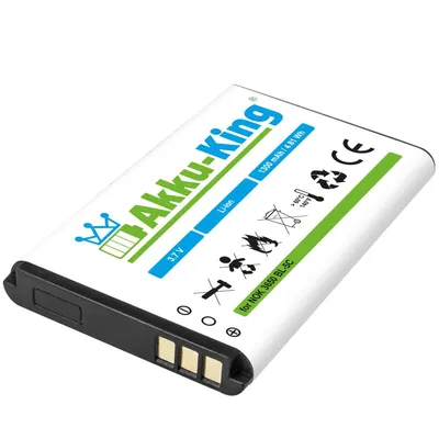 Akku fuer Olympia Viva 1 - 1300mAh