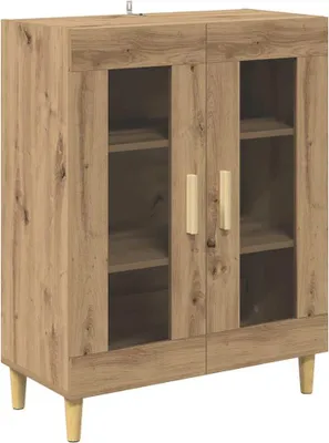 Image de Buffet Chêne artisanal 69,5 x 34 x 90 cm Bois d'ingénierie