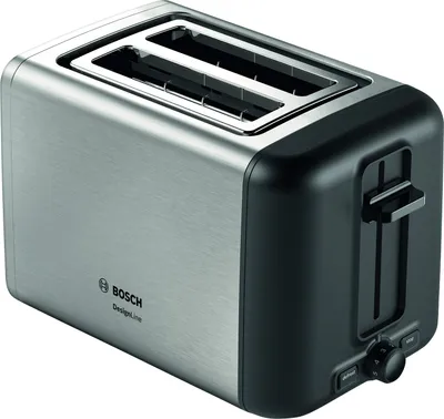Produktbild von Bosch DesignLine TAT3P420DE Wasserkocher & Toaster - Edelstahl-Optik