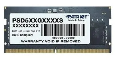 Image de Module de mémoire Patriot Memory Signature PSD532G48002S 32 Go (1 x 32 Go) DDR5 4800 MHz