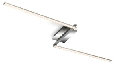 Obrázek produktu pro LED stropní svítidlo Otočné Teplé bílé světlo Kov ve stříbrné barvě 143,6 cm