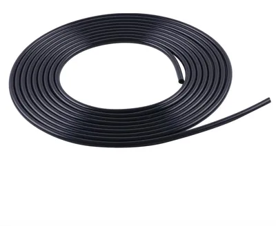 Kühlerschlauch 5x10 mm, 1 m, schwarz, -40 bis +120 °C