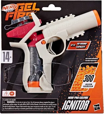 Produktbild von Hasbro Nerf Gelfire Ignitor Blaster mit Gel-Munition