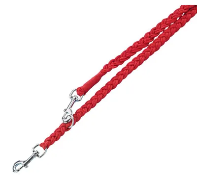 Obrázok produktu pre Nobby 73128-01, Pes, Dvojitá vôdzka, Červená, Kábel, Jednofarebné, Nylon
