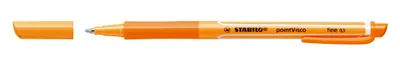 Produktbild von Tintenroller - STABILO pointVisco - Einzelstift - orange