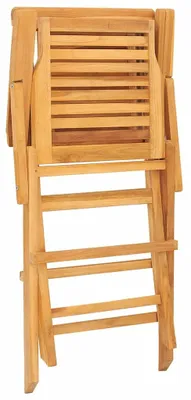 Image de Chaises de jardin 4 pcs. Pliable 56x63x90 cm bois massif teck
