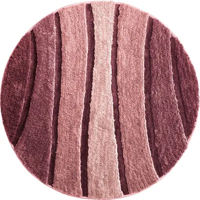 Produktbild von REDBEST Badematte Louisville" altrosa rund:  90 cm Ø"