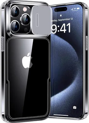 Image de Humixx Coque de protection pour iPhone 15 Pro Transparent Non jaunissant