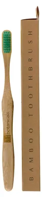 Image de DR. Brosse à dents en bambou BOTANICALS (Vert)