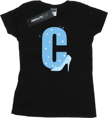 Produktbild von Disney - "Alphabet C Is For Cinderella" T-Shirt für Damen BI36955 (M) (Schwarz)