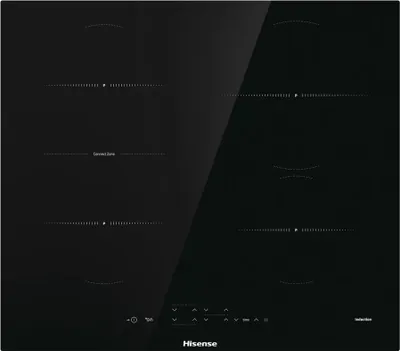 Image de Table de cuisson à induction 60cm 4 feux 7200w noir - Hisense - I6433CB7 -