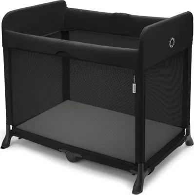 Produktbild von Bugaboo Stardust Reisebett Black | höhenverstellbares Campingbett