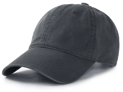 Imagen del producto de Gorra de béisbol ajustable, color gris vintage, de algodón, uni, para uso diario