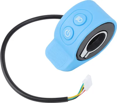 Zdjęcie produktu dla Przycisk przepustnicy do hulajnogi elektrycznej Xiaomi Blue
