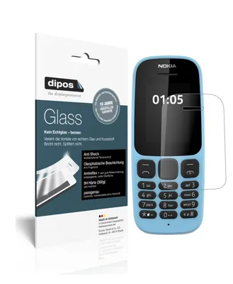 Obrázok produktu pre 2x ochranná fólia pre Nokia 105 (2019) matná - proti nárazom 9H fólia dipos Glass plastové sklo