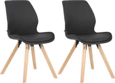 Immagine prodotto di set di 2 sedie da pranzo - sedie da cucina, seduta confortevole, imbottitura resistente