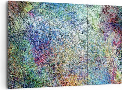 Produktbild von Bild auf Leinwand - Leinwandbild - Abstraktion modern - 165x110cm - Wand Bild - Wanddeko - Leinwanddruck - Bilder - Kunstdruck - Wanddekoration - Leinwand bilder - Wandkunst - CE165x110-3668