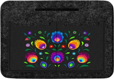 Obrázok produktu pre Bertoni Ekologický plstený organizér do kabelky - štýlový, odolný a praktický doplnok na udržiavanie poriadku 26x18x8 cm antracyt Oberek